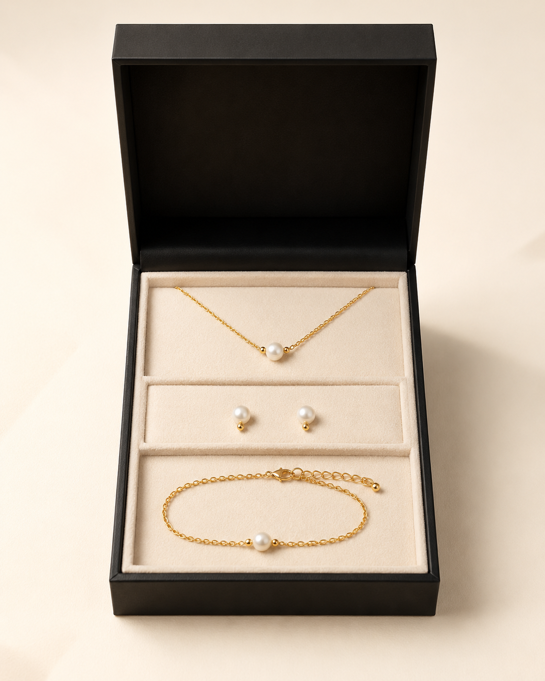 Coffret Perle Ivoire — concept de coffret Elora
