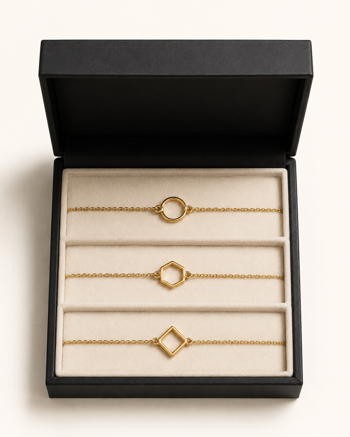 Coffret Trois Liens — concept de coffret Elora